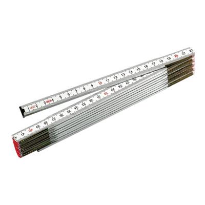 STALCO Zvinovací meter, biely, 1 m