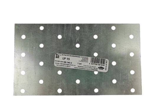Plochá spojka LP-15 rozmery 80x140mm Skrutka-kov