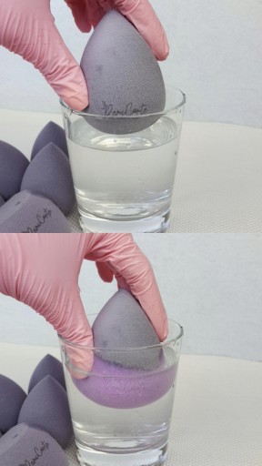 FARBU ZMENUJÚCA MAKEUP BLENDER HUBKA