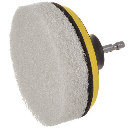 Brúsny leštiaci kotúč na matovanie, 100 mm, so suchým zipsom