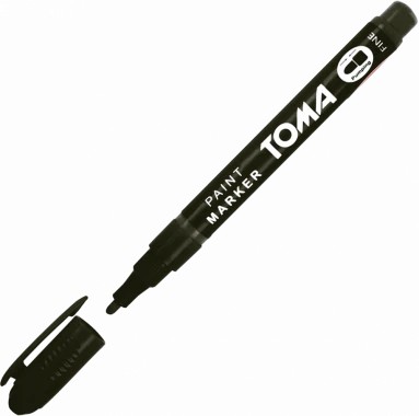 OLEJOVÝ ZNAČOVAČ 1,5mm TOMA JEMNÝ 441 ČIER