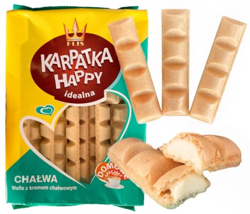 Flis cookies Karpatka halva 500g