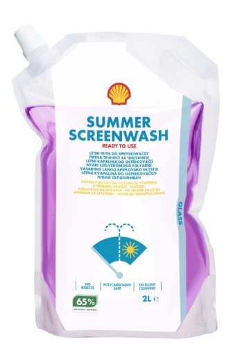 Shell Summer kvapalina do ostrekovačov čelného skla (2l)