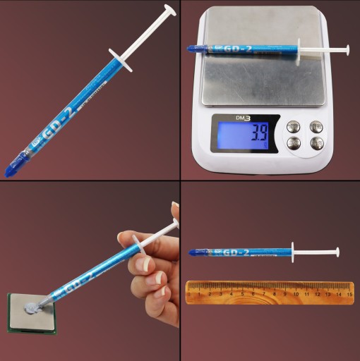 GD-2 teplovodivá pasta 1g 7,5W/m-K
