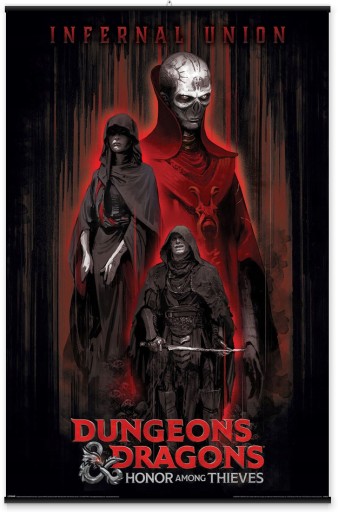 Plagát Dungeons and Dragons Infernal Union 61x91,5