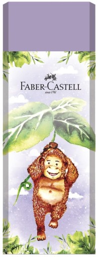 FABER-CASTELL Pastelová guma na mazanie Happy Jungle bez PVC