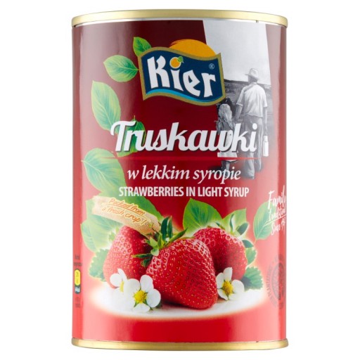 Kier Jahody v light sirupe 425 g