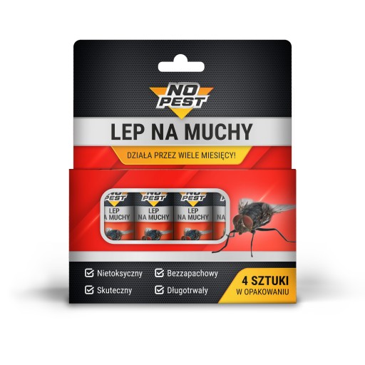 PÁRTY PASCA NA MUCHY, KOMÁRE, HMYZ, 4 ks.