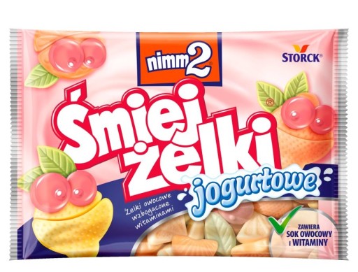 Śmiejżelki Nimm2 jogurt, STORCK, 100 g