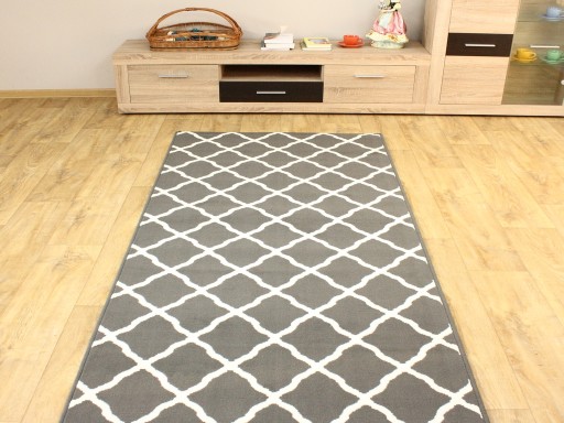 Koberce EFES GREY 100 cm PLYŠOVÝ VLAS