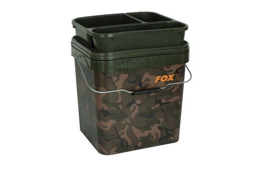 Fox Camo Square ZÁSOBNÍK, ZÁSOBNÍK na vedro na líšku 10 l