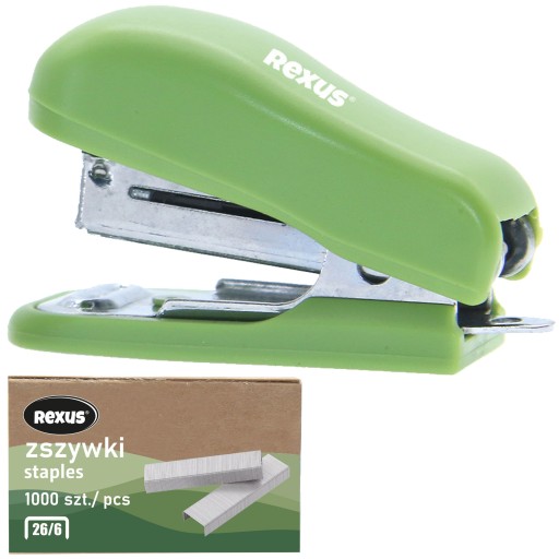 SADA MINI ZOŠÍVAČKY + ZOŠÍVAČKY 26/6 REXUS ECO ECO