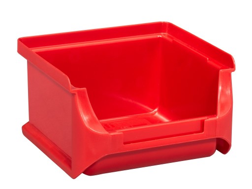 Červená skladovacia nádoba - 102x100x60 mm
