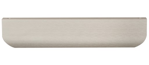 Rukoväť s aplikovanou hranou, brúsená nehrdzavejúca oceľ - 256/276 mm UA02 AMIX