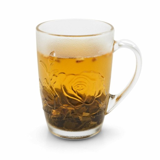 Tadar Róża sklenený hrnček na čaj 415 ml káva