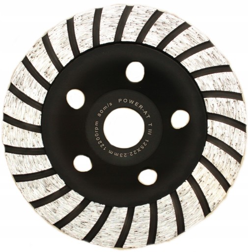 Brúsny kotúč na betón Turbo 125 mm Výkon