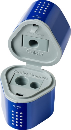 Grip 2001 modrá/malinová brúska FABER CASTELL