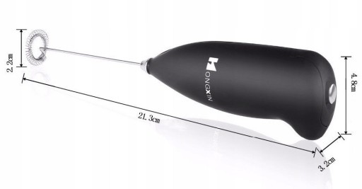 ELEKTRICKÁ MLIEČNA KAKAOVÁ KÁVA S PENOVÝM MINI MIXOM