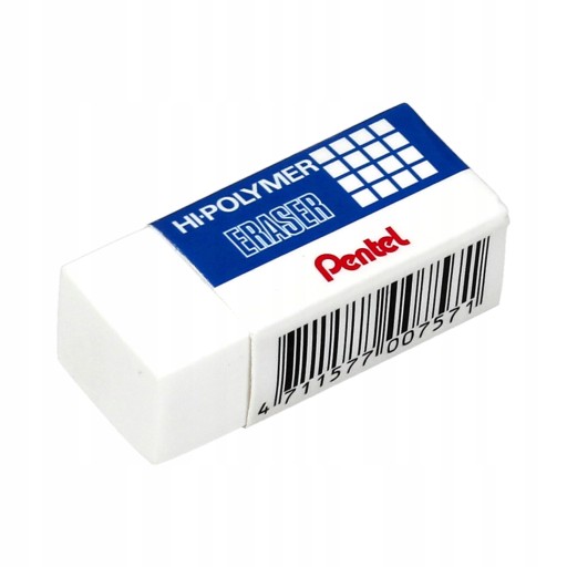 Pentel Hi-Polymer guma 73,8x32,2x14mm biela