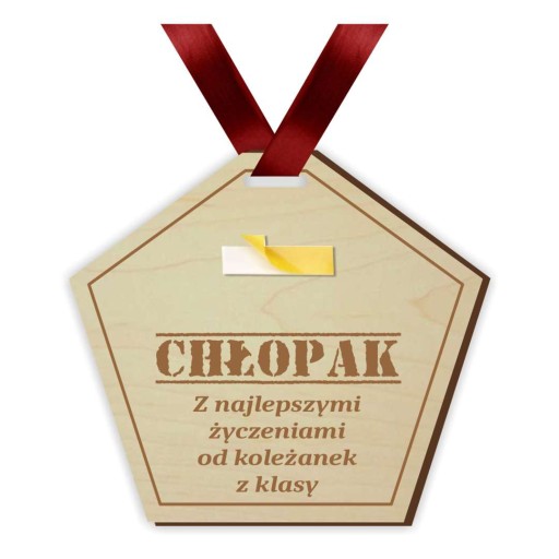 MEDAILA za FABULOUS BOY cukroví, deň chlapcov
