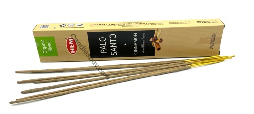 Dlhé prírodné vonné tyčinky HEM PALO SANTO CINNAMON