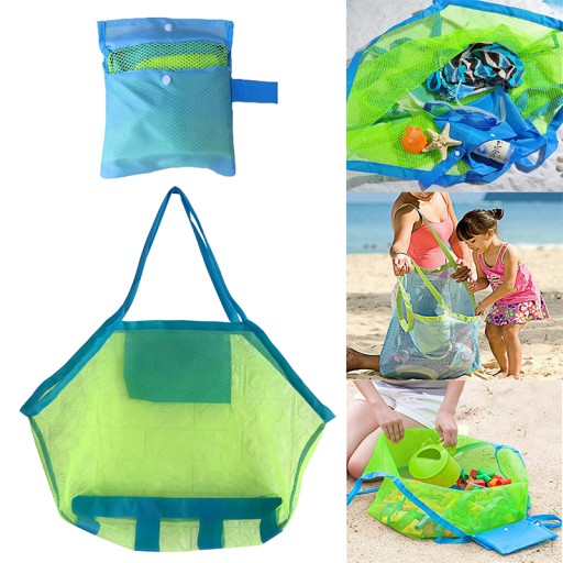 PLÁŽOVÁ TAŠKA VEĽKÁ XXL SIEŤOVANÁ TAŠKA BEACH