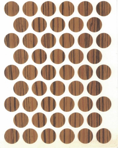 Čiapka samolepiaca 14mm zebrano číre 50 ks