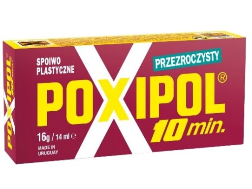 POXIPOL EPOXIDOVÉ GLUE 14 ml TRANSPARENTNÉ 10 min