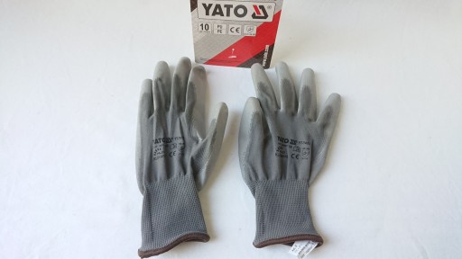 NYLONOVÉ PRACOVNÉ RUKAVICE GREY YATO