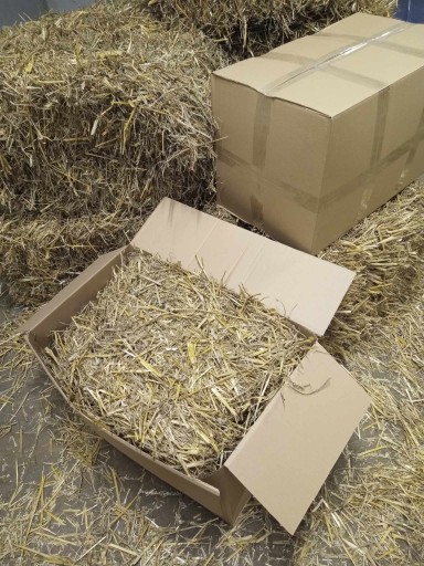 XXL pšeničná slama, podstielka do búdy pre psa, pod jahody, izolácia 3KG