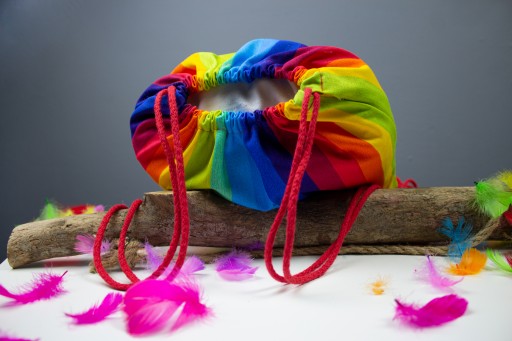Bavlnený SCHOOL batoh Rainbow LGBT tolerancia