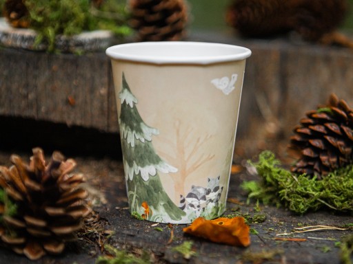 Narodeninové poháre Forest Animals 6 ks 250 ml