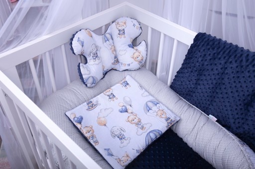 PROTIŠOKOVÝ VANKÚŠEK MINKY BABYMAM BOTTERFLY DO CESTOVNÉHO KOČÍKU
