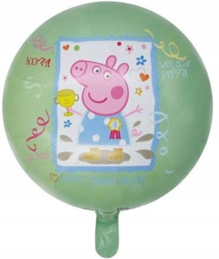 SADA 5 VÝKONNÝCH BALÓNOV PEPPA PIG BALÓN