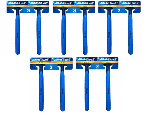 10ks holiaceho strojčeka Gillette Blue 2 Plus