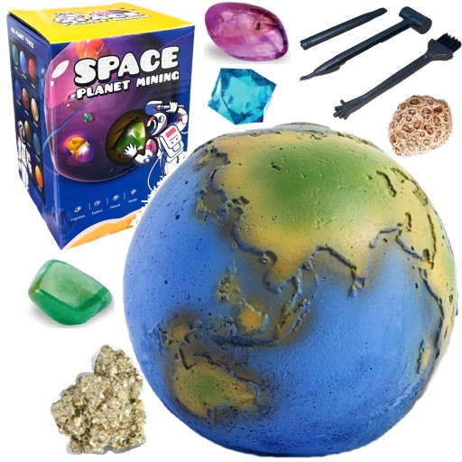 DIAMANTOVÁ KRYŠTÁLOVÁ BAŇA HORNINY MINERÁLY Vesmír Systém Planéta Zem