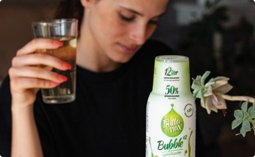 Fruttamax Limetkovo-Mätový-Bez sirup 500ml, bez cukru