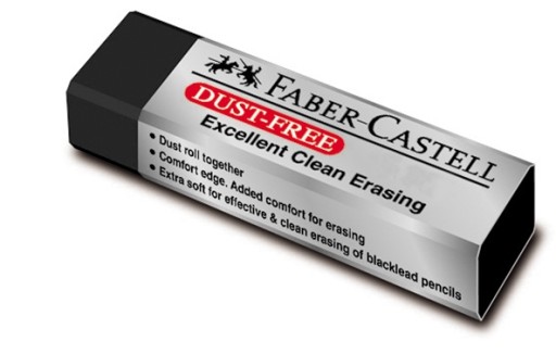 Guma Faber-Castell čierna 1 ks