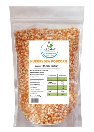 POPCORN POPCORN 1KG, BEZ SOLI, LAHODNÝ