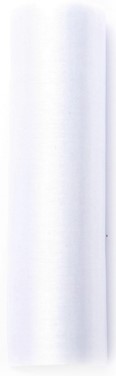 BIELA ORGANZA NA RÚLE HLADKÁ DEKORÁCIA SVADOBNÉ SVADOBNÉ SPOLOČENSTVO IHS 16 CM X 9 M