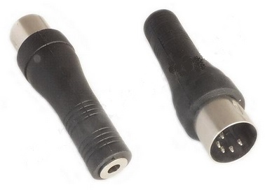 Adaptér DIN 5p zástrčka - 3,5 jack zásuvka (0627)