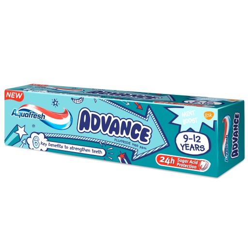 Pasta Aquafresh Advance pre deti 9-12 rokov 75ml