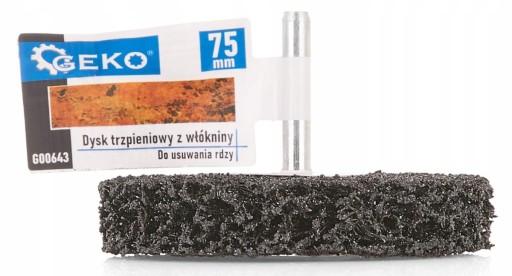 NETKANÝ DISK NA ODSTRAŇOVANIE HRDZE 75mm Geko G00643