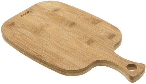 BAMBUSOVÁ DOSKA NA KRAJENIE S RÚČKOU 33x18,5