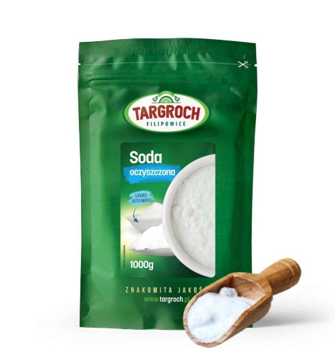 Jedlá sóda, hydrogénuhličitan sodný 1 kg Targroch