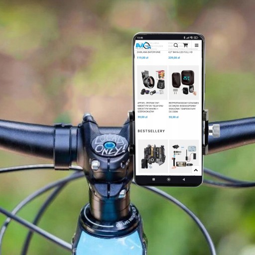 DRŽIAK TELEFÓNU NA BICYKEL NA SKÚTER, SKÚTER, SKRUTKOVANÝ HLINÍK