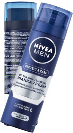 NIVEA PENA NA HOLENIE OCHRANNÁ STAROSTLIVOSŤ ALOE VERA