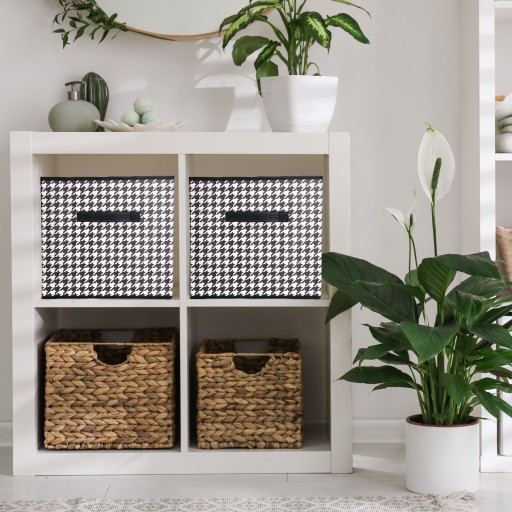 ORGANIZÁTOR ŠATNÍKA textilný box 25x25x25 cm na uloženie oblečenia