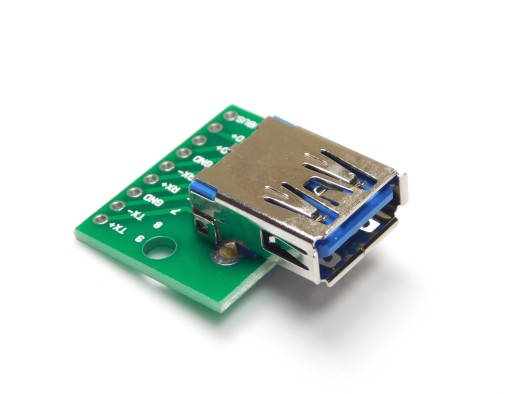 Adaptérový modul USB 3.0 A(F)/9PIN zásuvka 2,54 mm