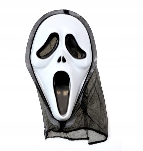 SKRREAMOVÁ MASKA S KUKÚČNOU MASKOU KUKÚČOU na HALLOWEEN